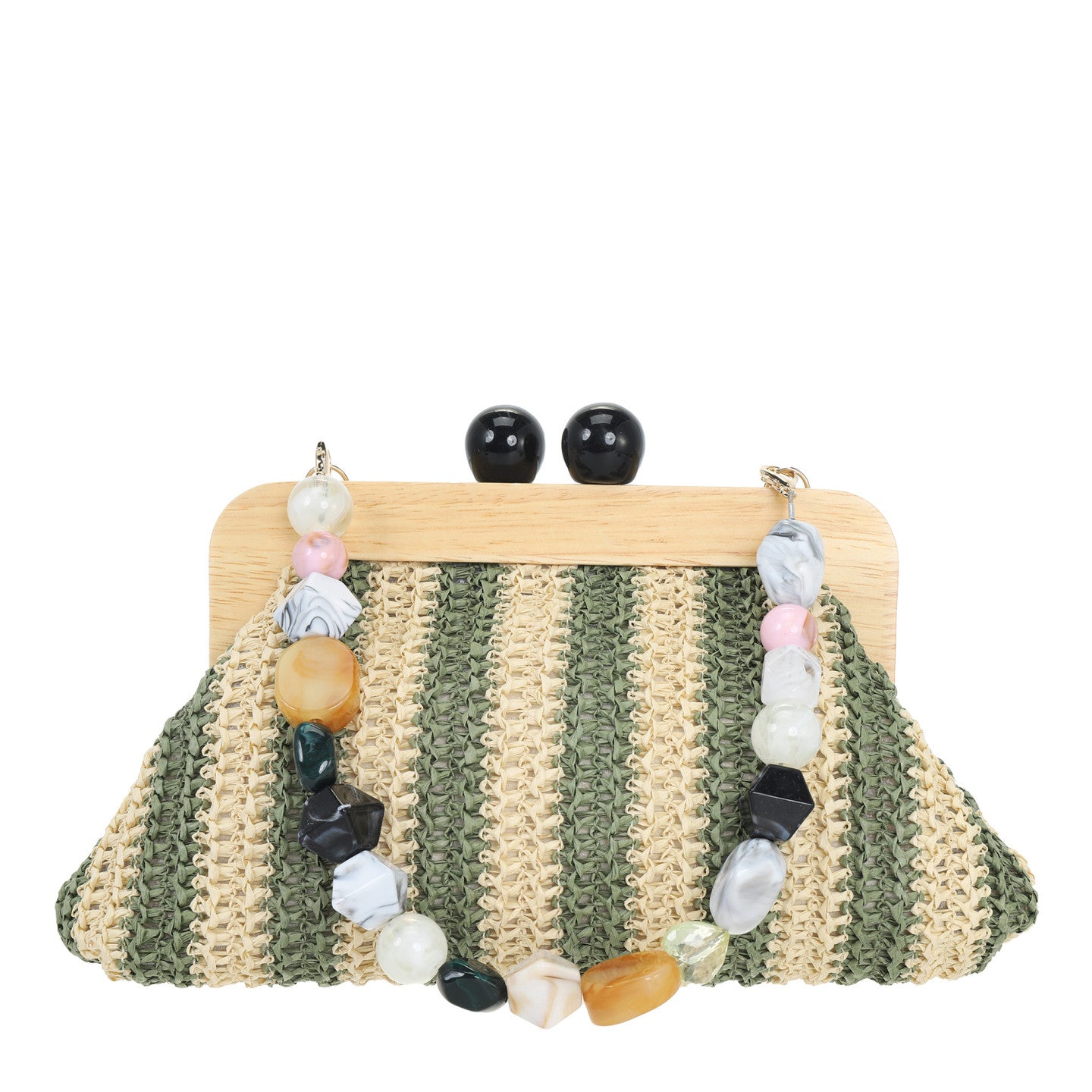 Bolso de Mano en Paja | Accesorio Festivo - image 5