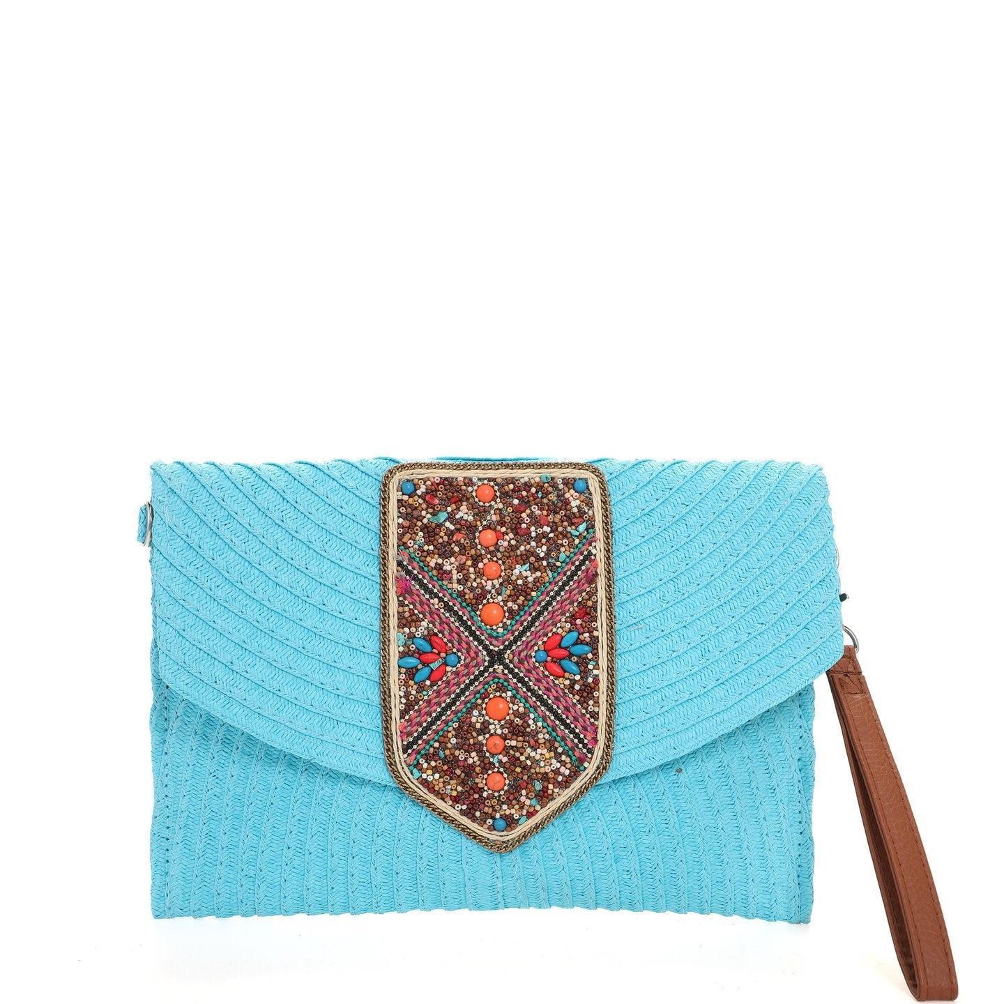 Bolso de mano de rafia | Accesorio festivo - image 6
