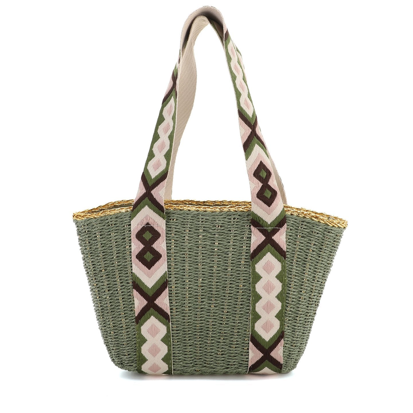 Bolso Hombro Rafia | Accesorio Femenino - image 5