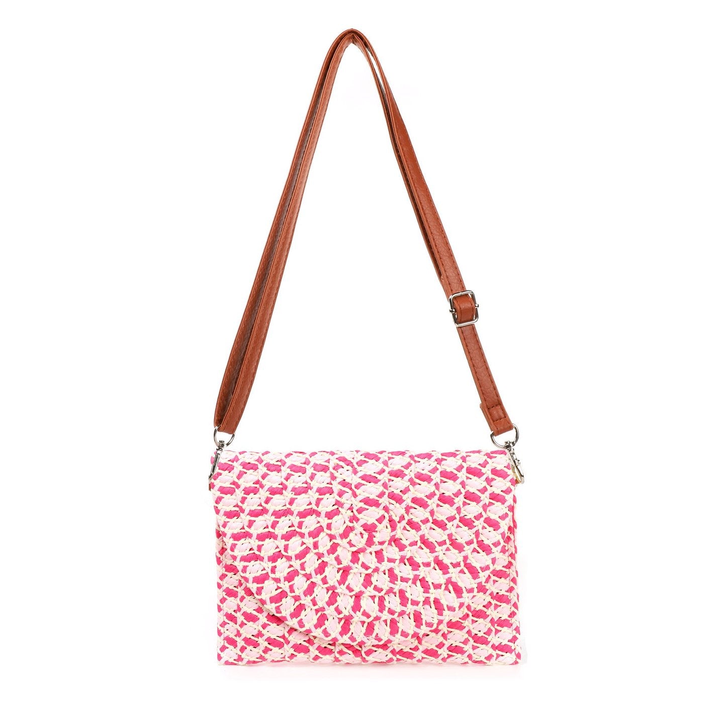 Bolso Bandolera Paja | Colores Entretejidos - image 4