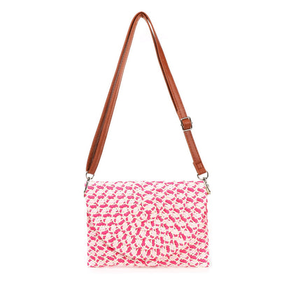 Bolso Bandolera Paja | Colores Entretejidos - image 4