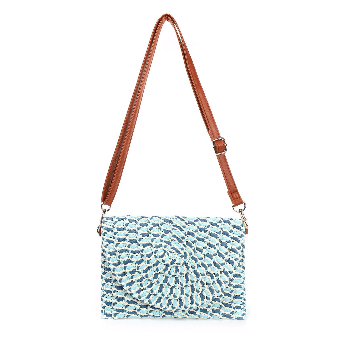 Bolso Bandolera Paja | Colores Entretejidos - image 5