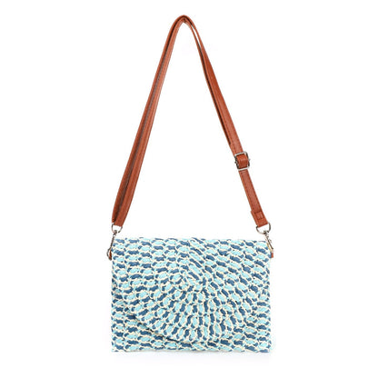 Bolso Bandolera Paja | Colores Entretejidos - image 5