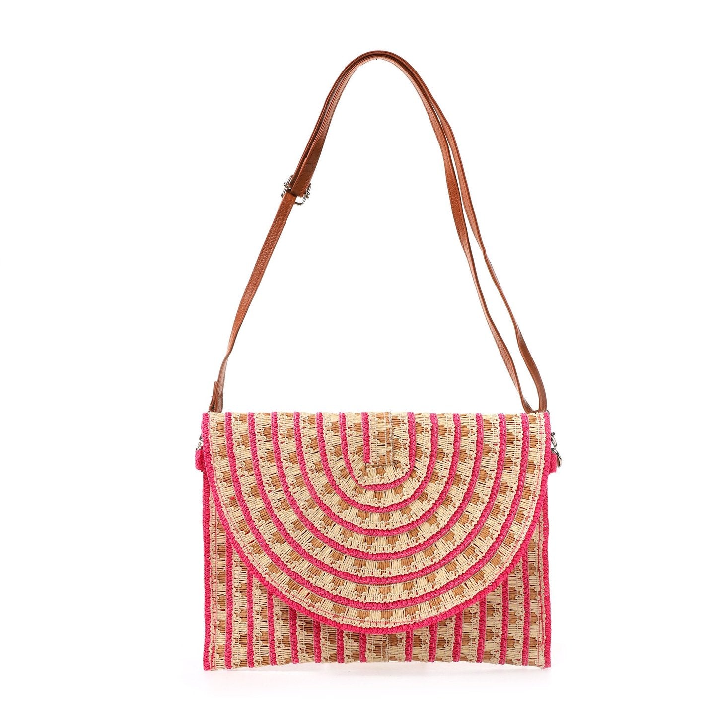 Bolso Paja Espiral | Estampado Único - image 7
