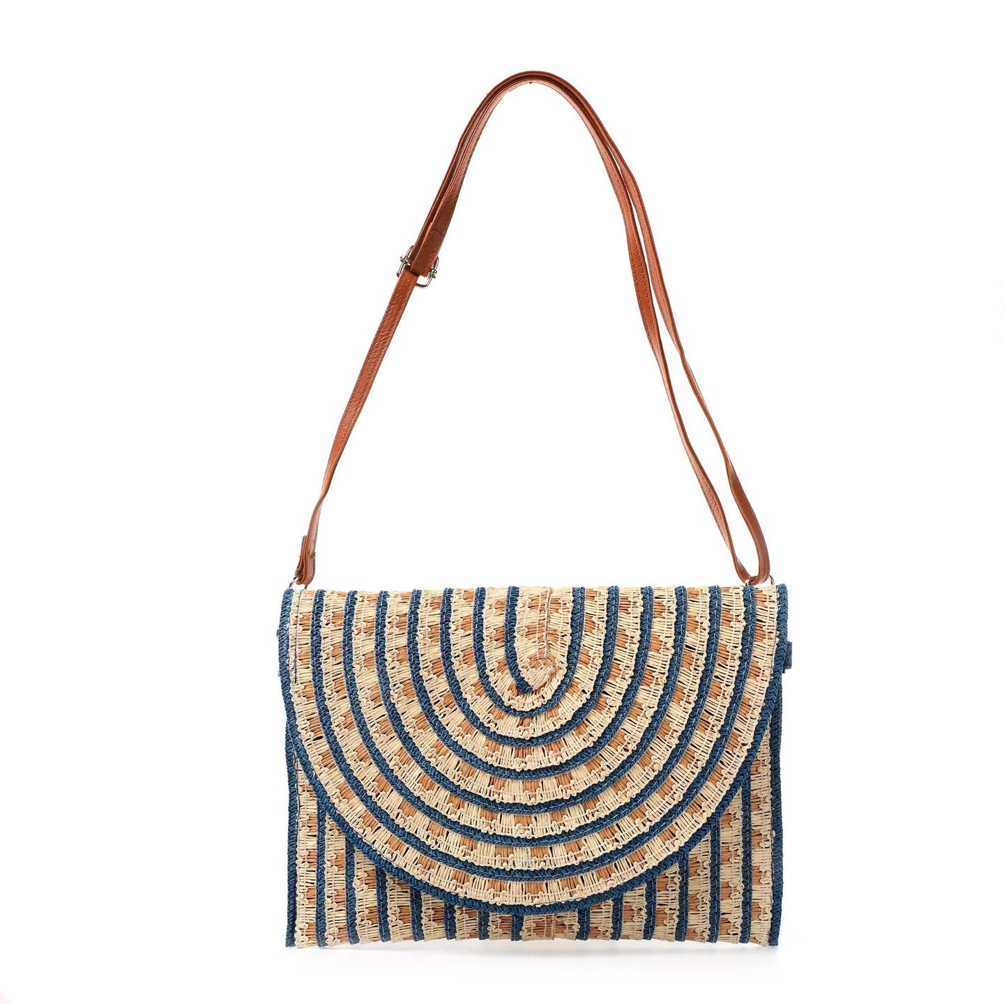 Bolso Paja Espiral | Estampado Único - image 4