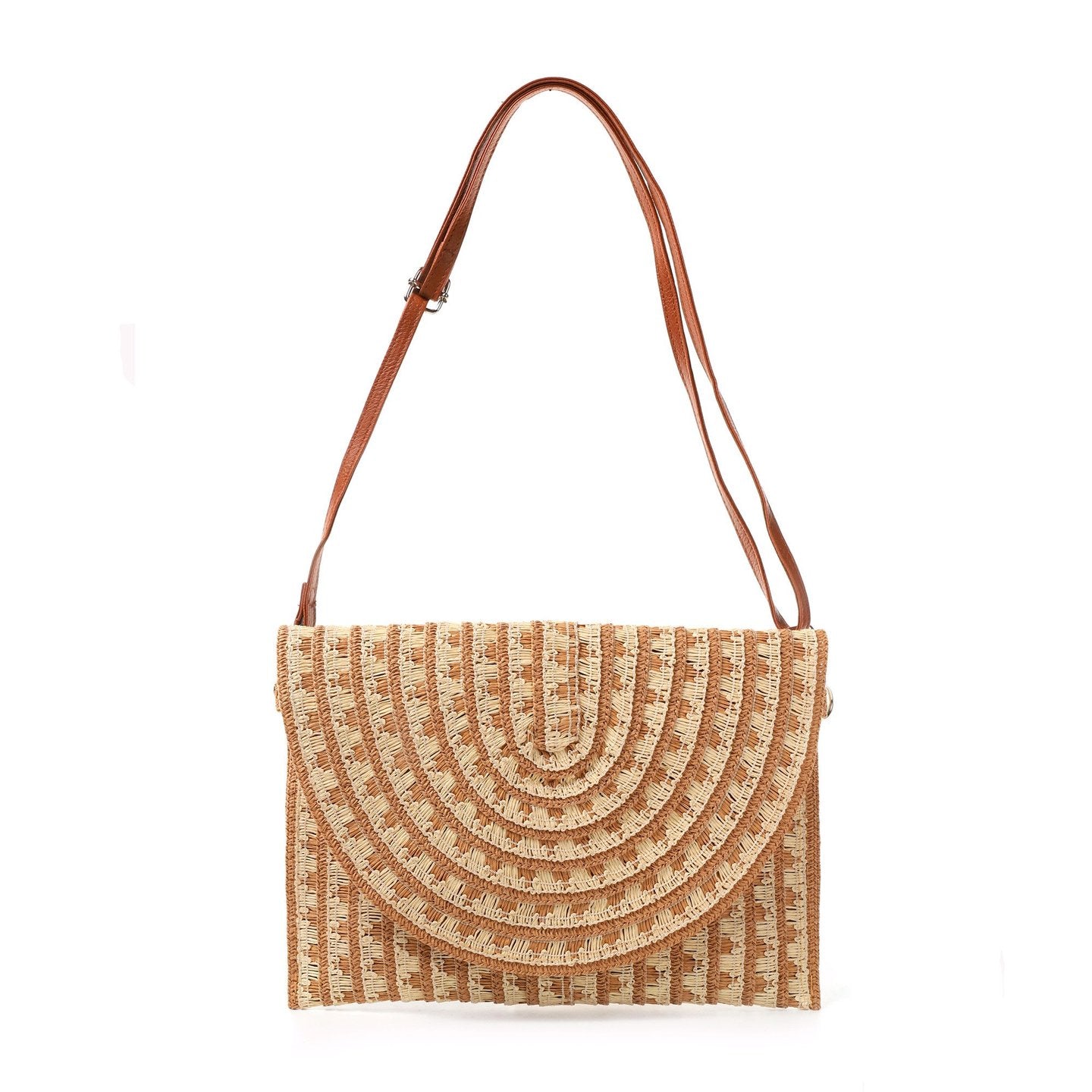 Bolso Paja Espiral | Estampado Único - image 6