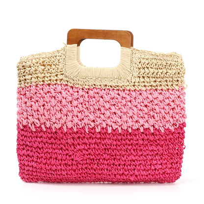 Bolso Rafia Rayas | Accesorios Mujer - image 4