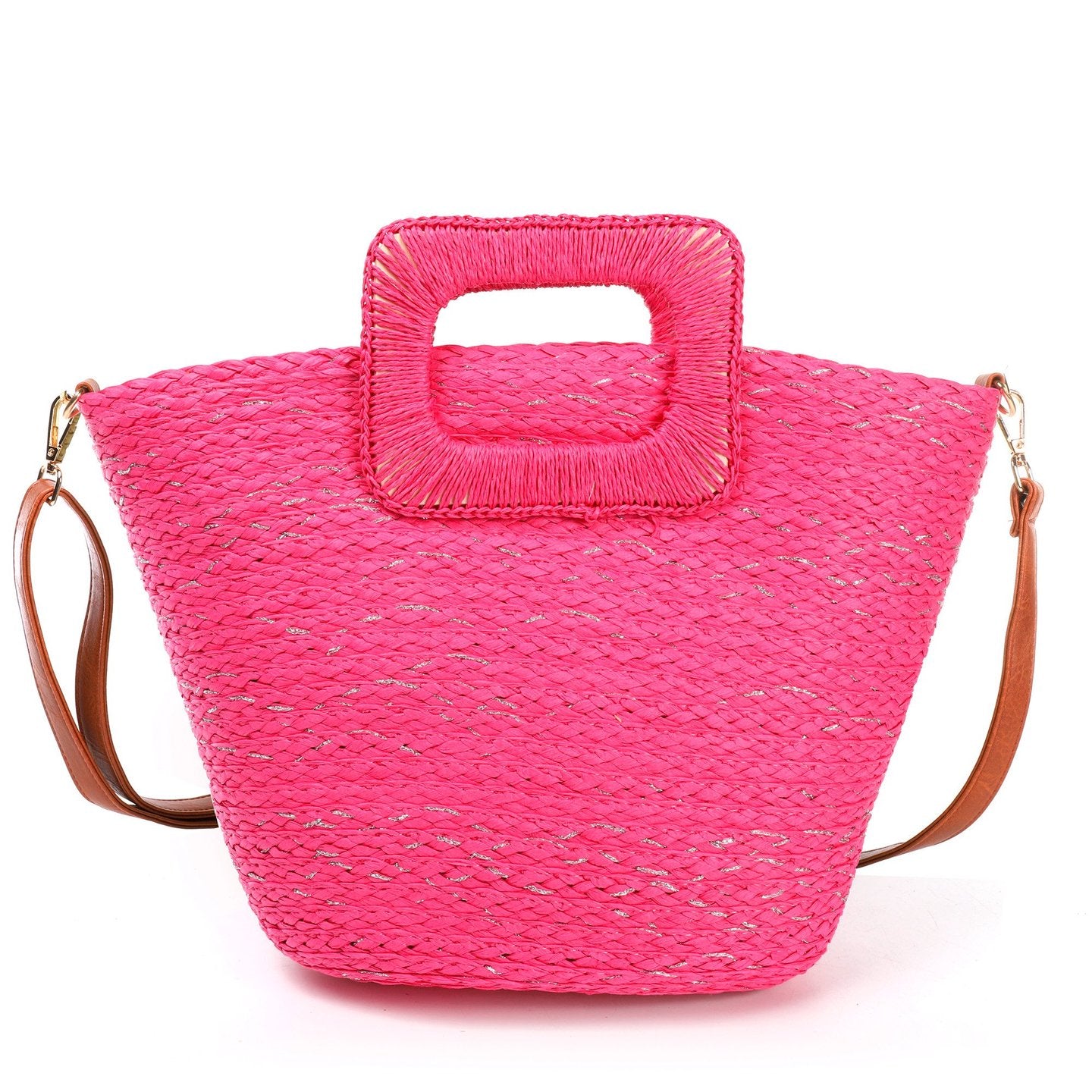 Bolso Paja Mujer | Con Asa Diferenciada - image 5