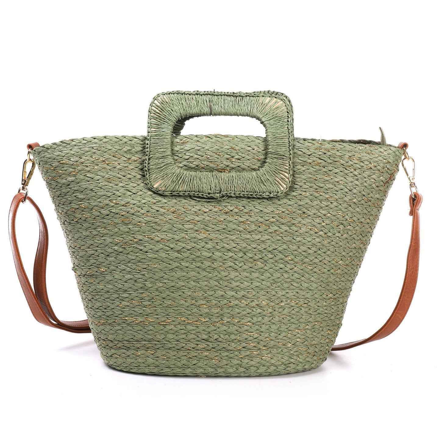 Bolso Paja Mujer | Con Asa Diferenciada - image 7