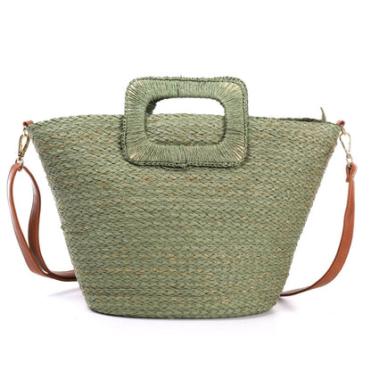 Bolso Paja Mujer | Con Asa Diferenciada - image 7