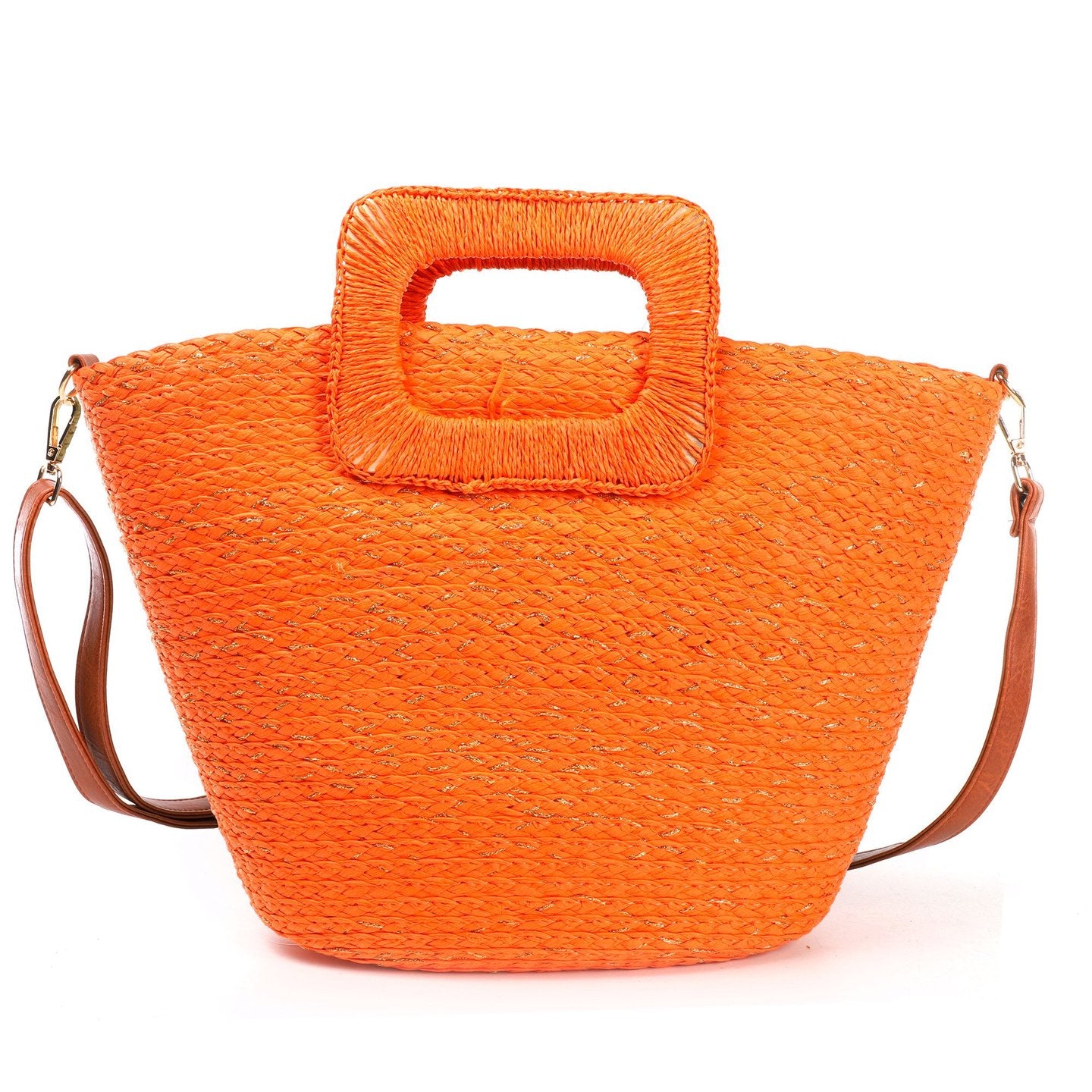 Bolso Paja Mujer | Con Asa Diferenciada - image 6