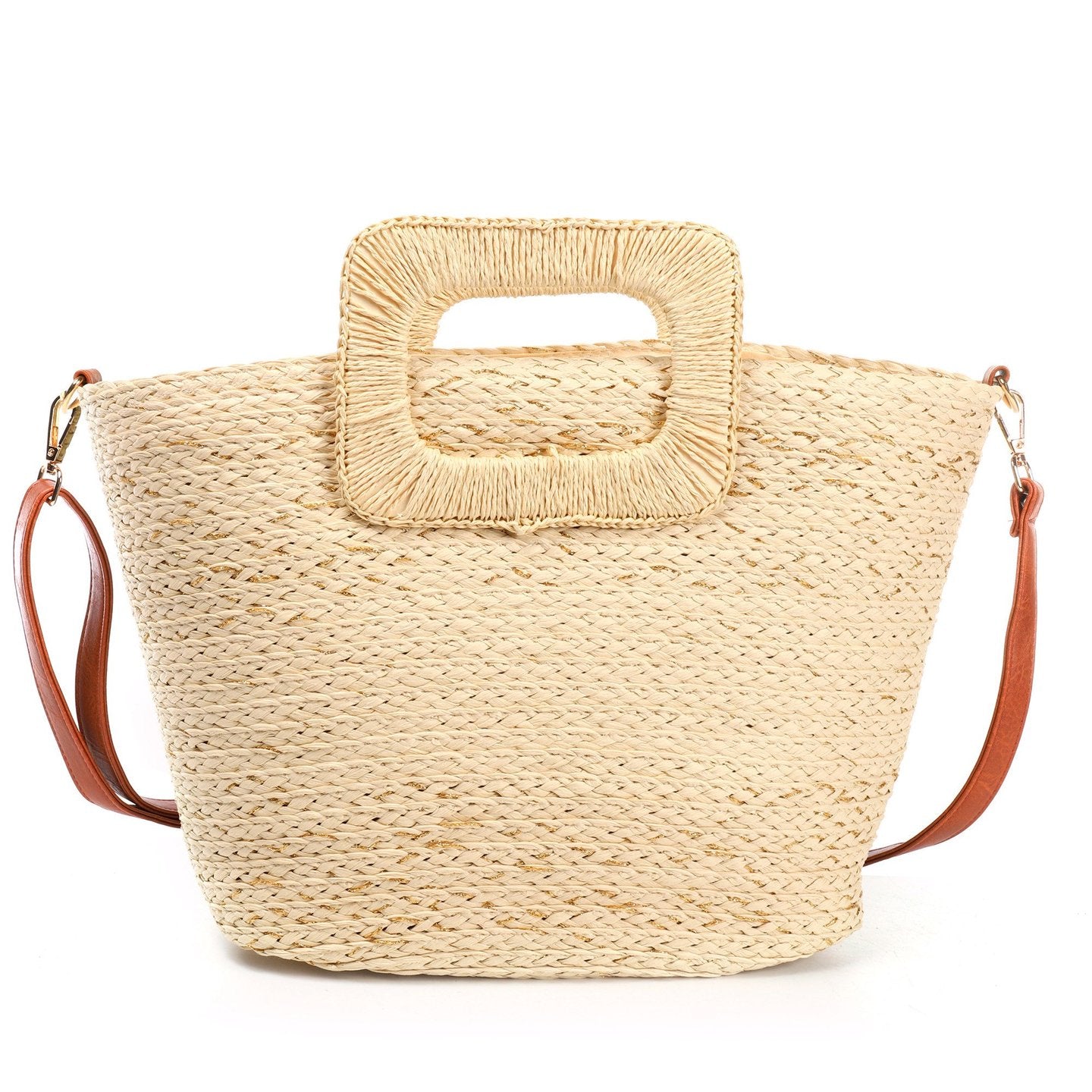 Bolso Paja Mujer | Con Asa Diferenciada - image 4