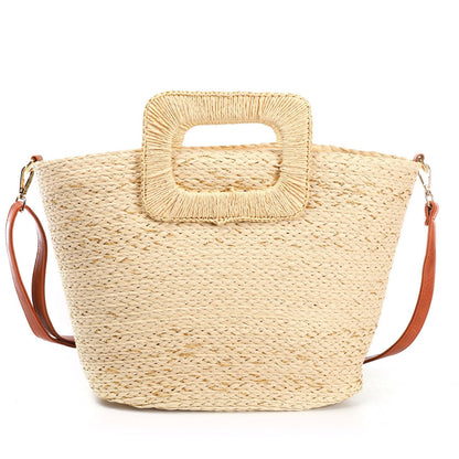 Bolso Paja Mujer | Con Asa Diferenciada - image 4