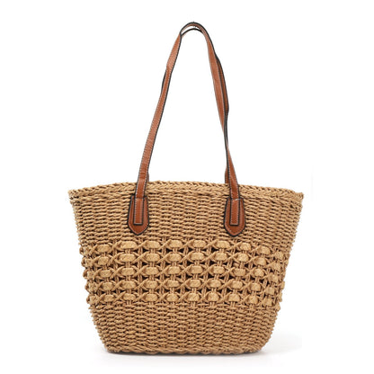 Bolso de rafia | Con asas sintéticas - image 5