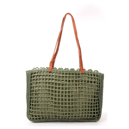 Bolso rafia mujer | Con asa sintética - image 7