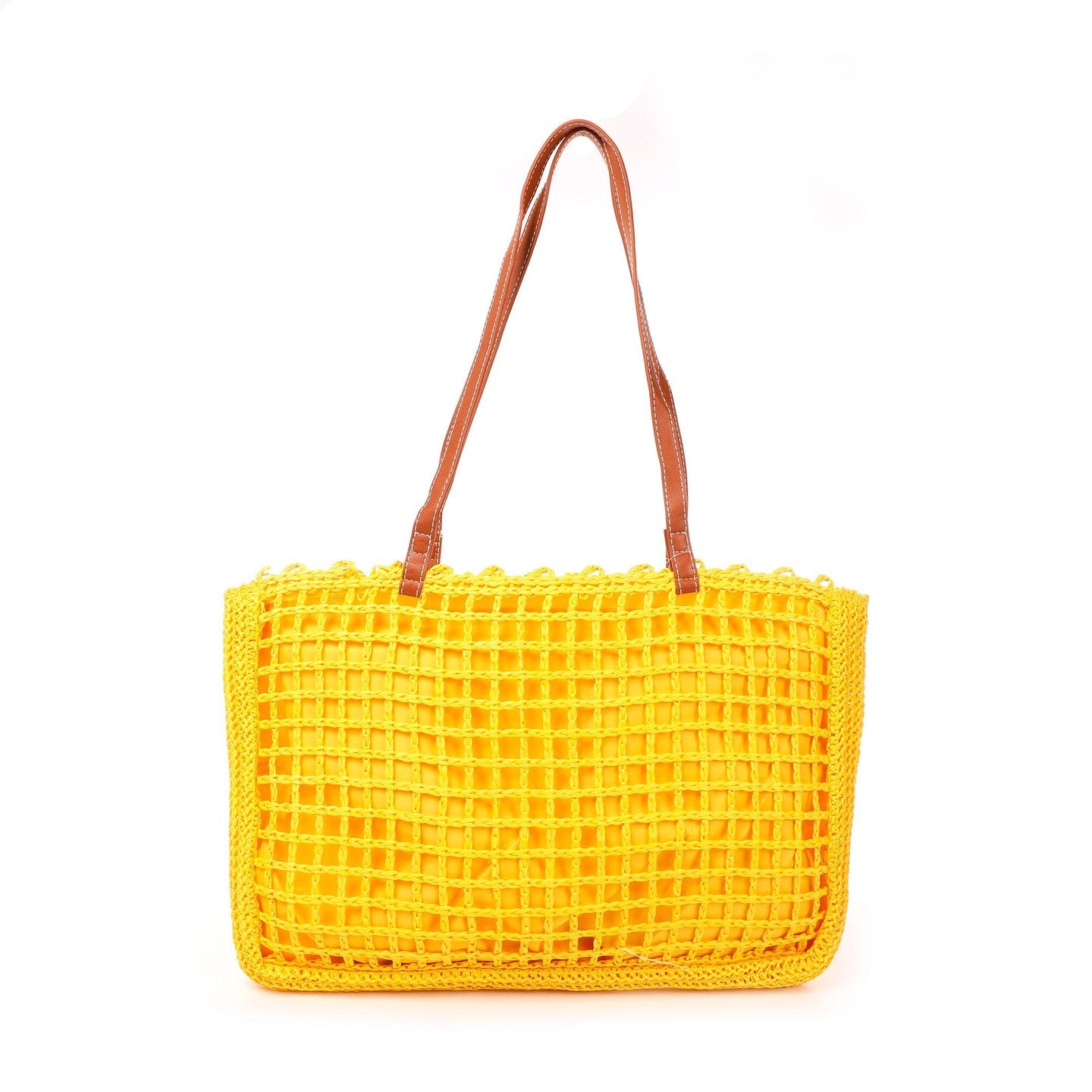Bolso rafia mujer | Con asa sintética - image 4