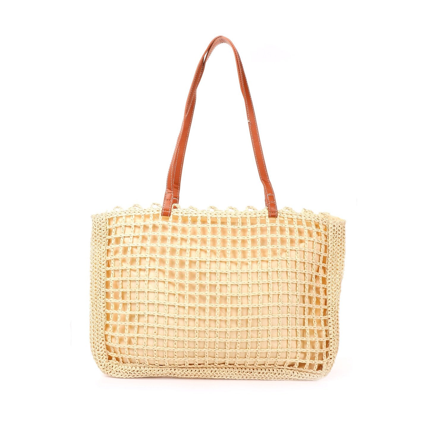 Bolso rafia mujer | Con asa sintética - image 3