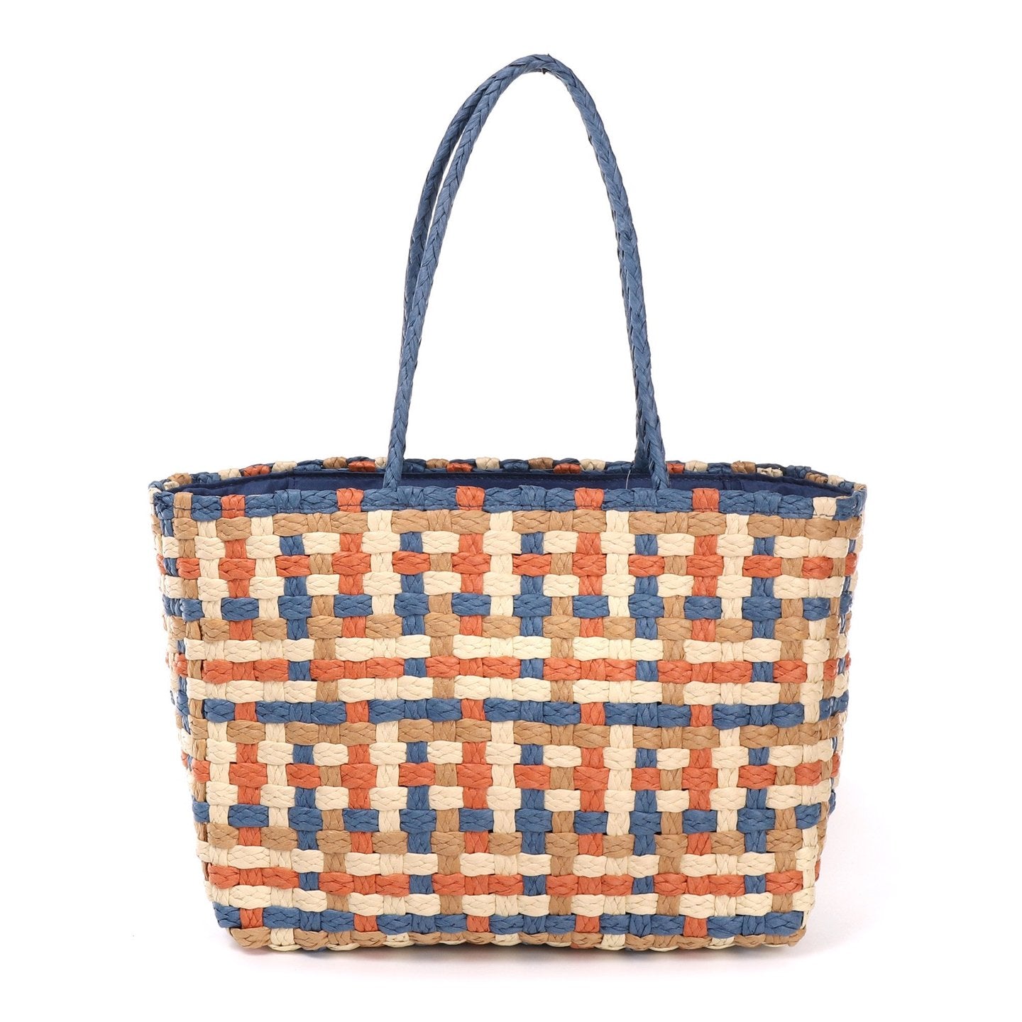 Bolso de Paja Multicolor | Con Cremallera - image 5