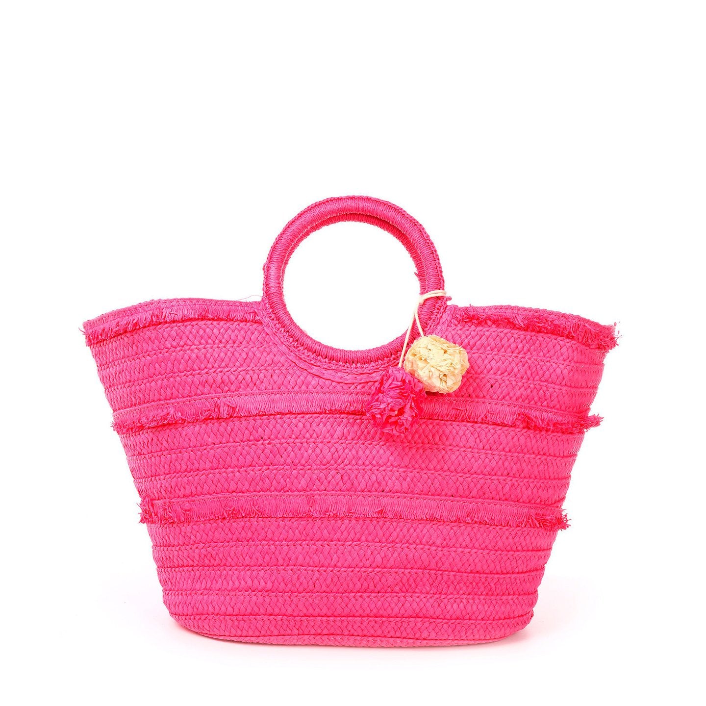 Bolso Shopper con Pompom | Espacioso - image 7