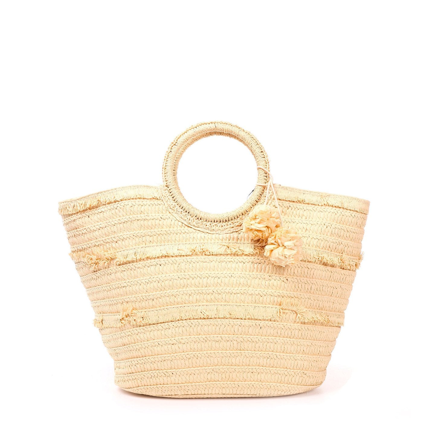 Bolso Shopper con Pompom | Espacioso - image 3