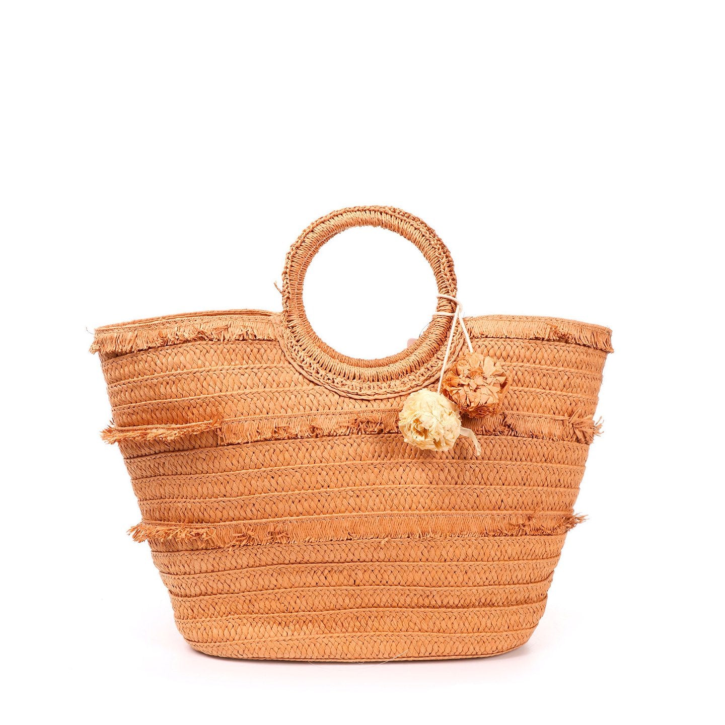 Bolso Shopper con Pompom | Espacioso - image 4