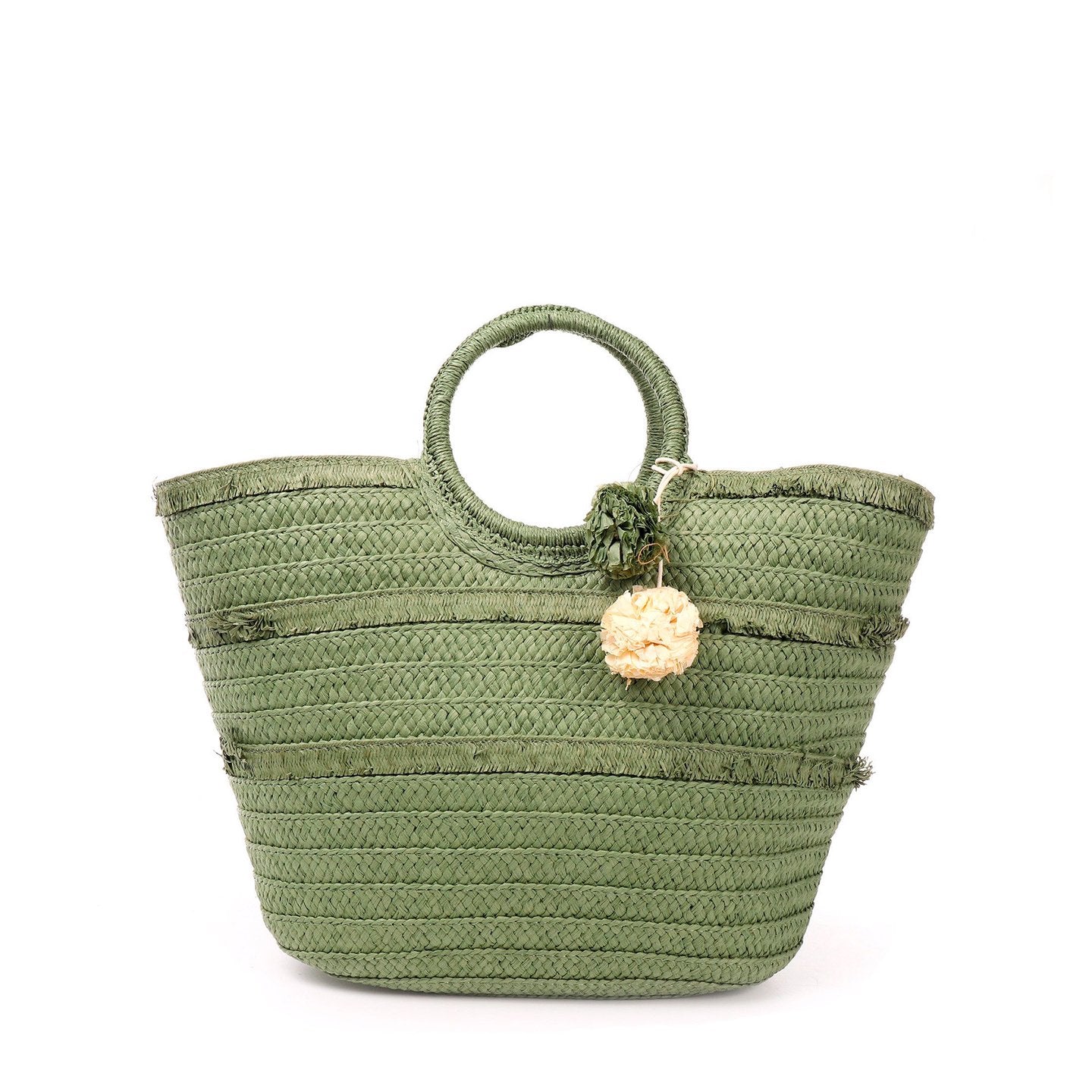 Bolso Shopper con Pompom | Espacioso - image 6
