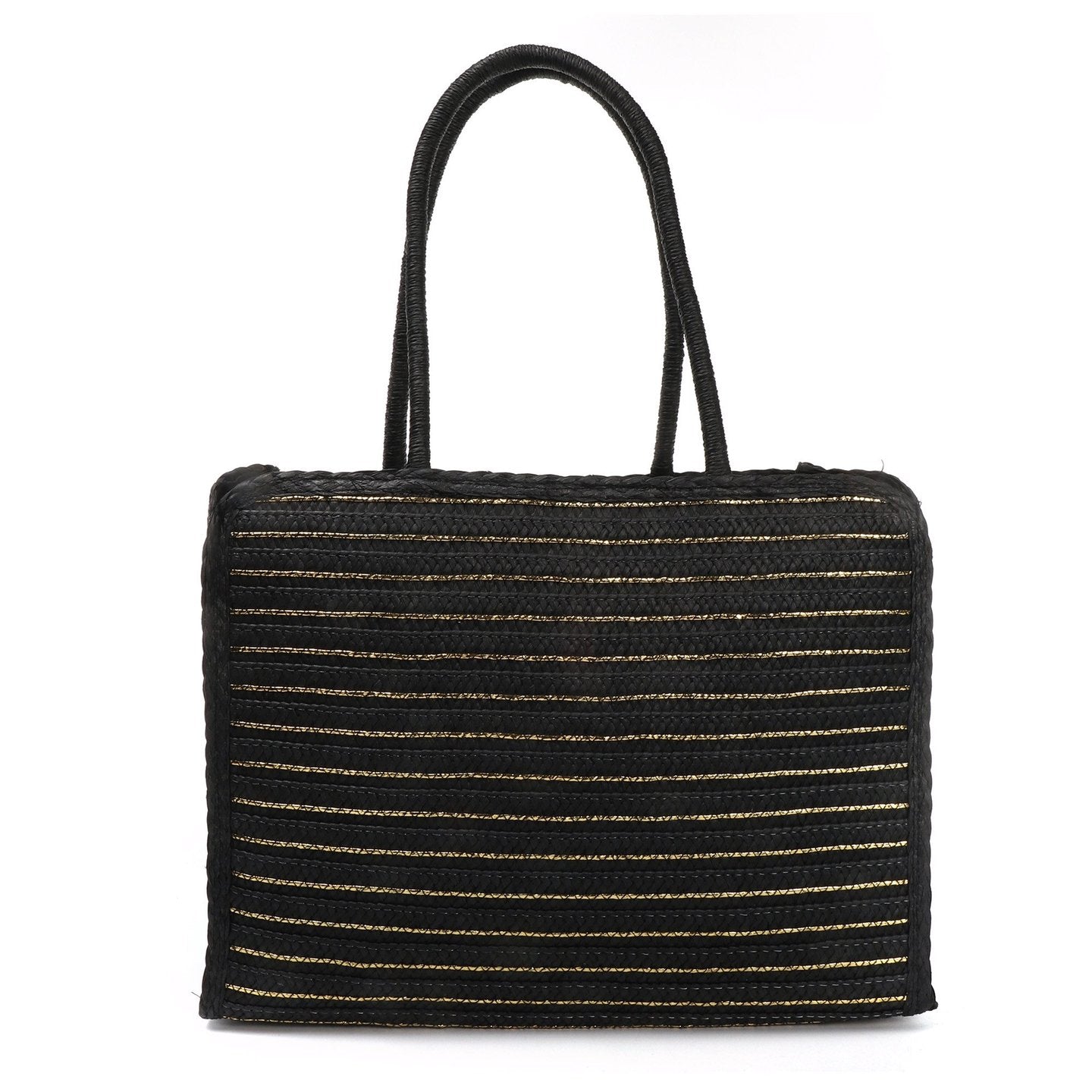 Bolso Paja Dorado | Detalles y Forro - image 6