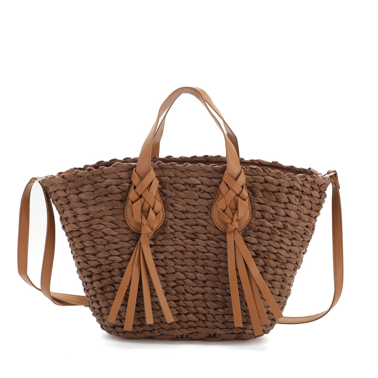 Bolso de mano en paja | Accesorio festivo - image 3