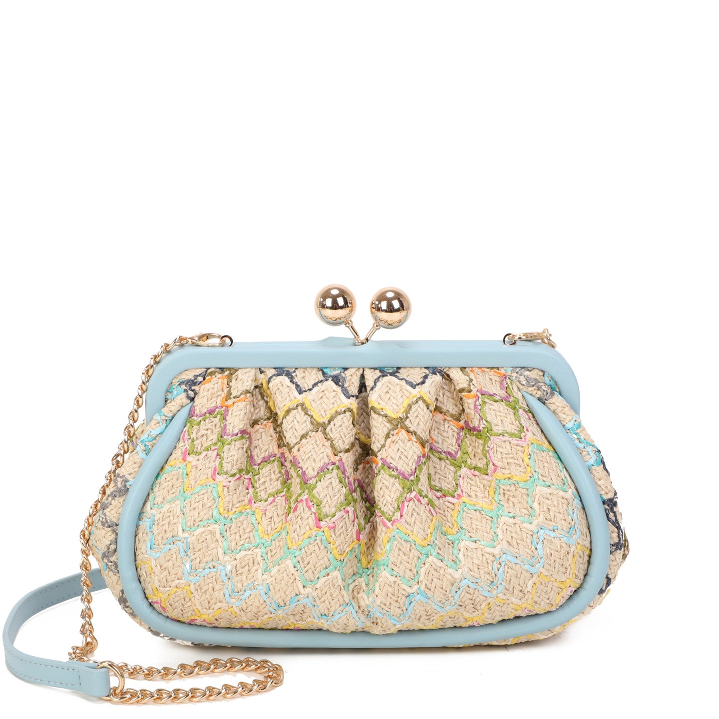 Bolso de Mano en Paja | Accesorio Festivo - image 3