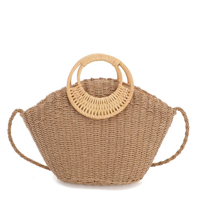 Bolso de Mano de Paja | Accesorio Festivo - image 3
