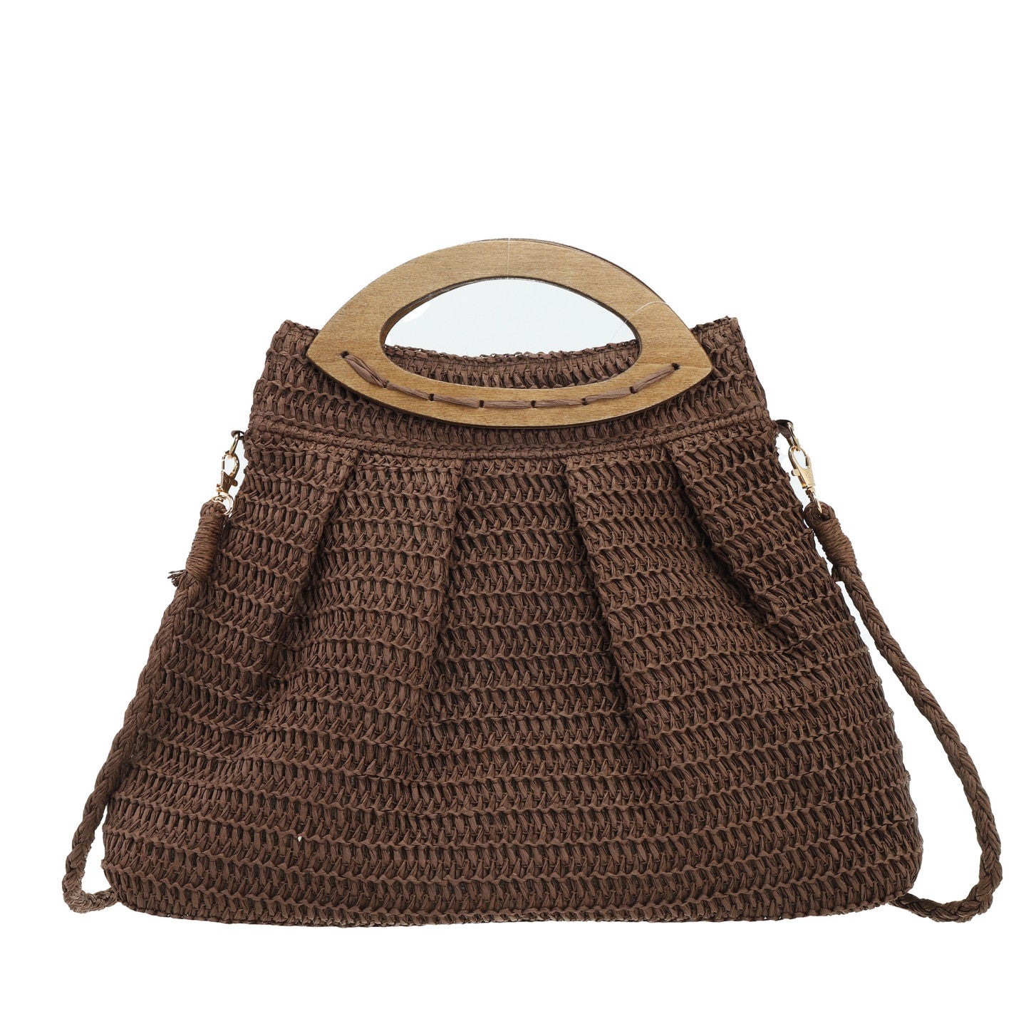 Bolso de Mano en Paja | Accesorio Femenino - image 5