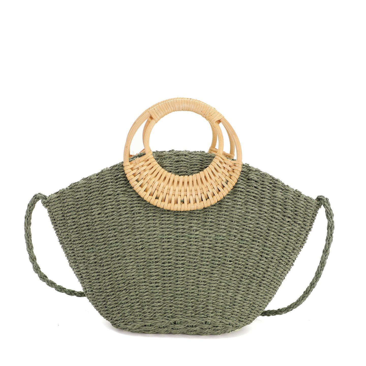 Bolso de Mano de Paja | Accesorio Festivo - image 4