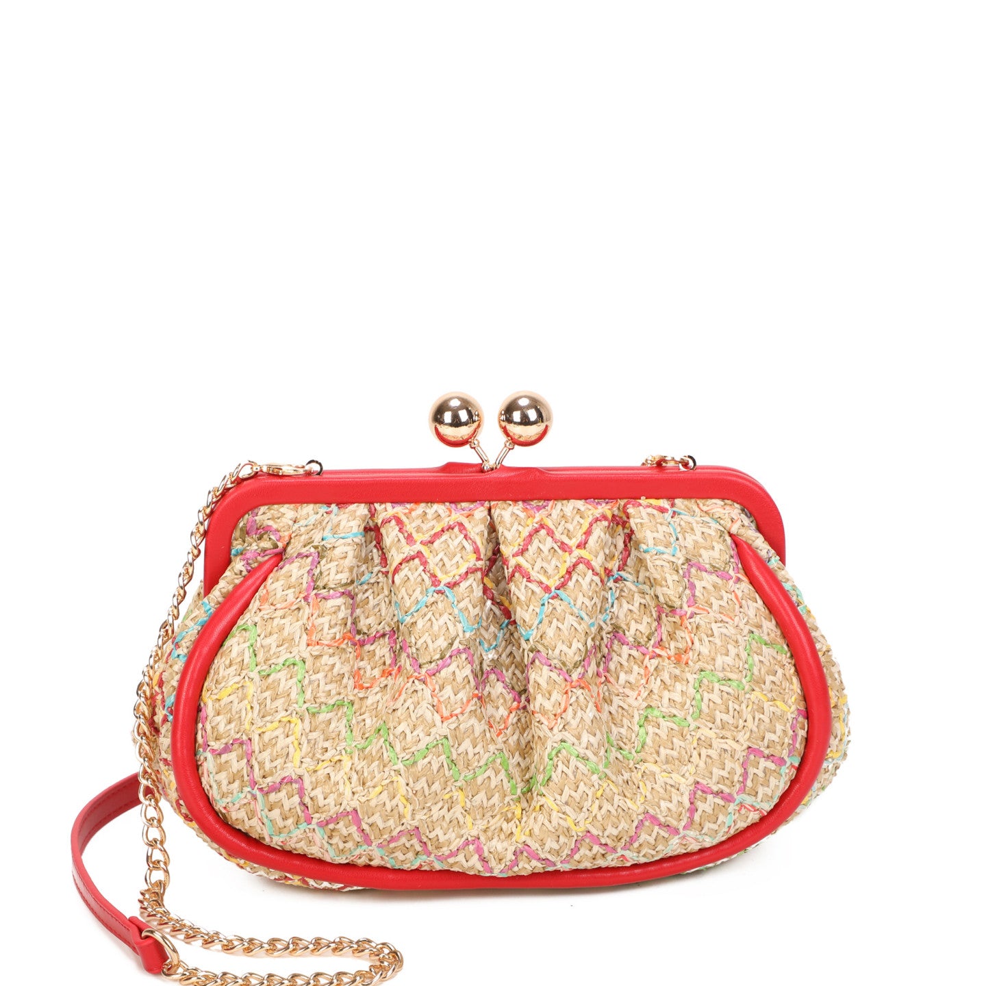 Bolso de Mano en Paja | Accesorio Festivo - image 5