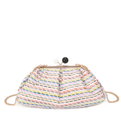 Bolso Mano Paja | Accesorio Festivo - image 8