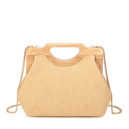 Bolso de Mano en Paja | Accesorio Mujer - image 6