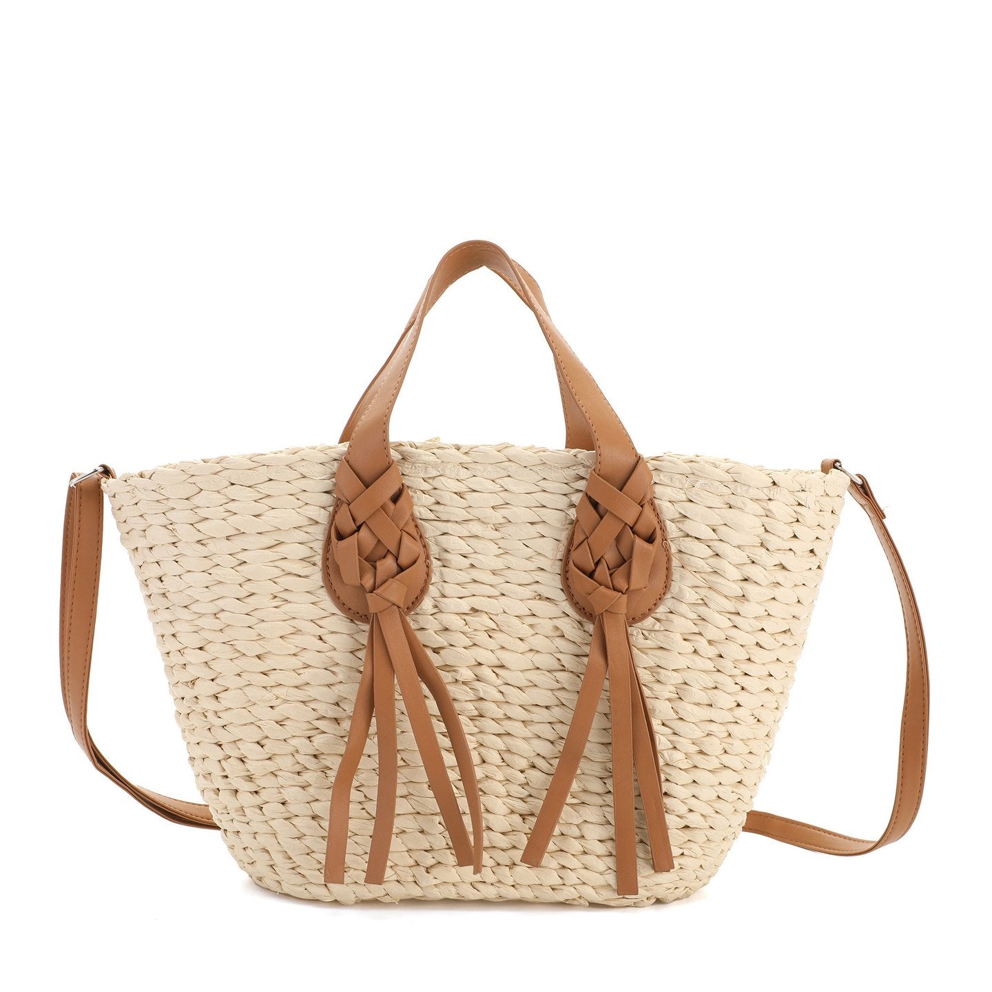 Bolso de mano en paja | Accesorio festivo - image 4