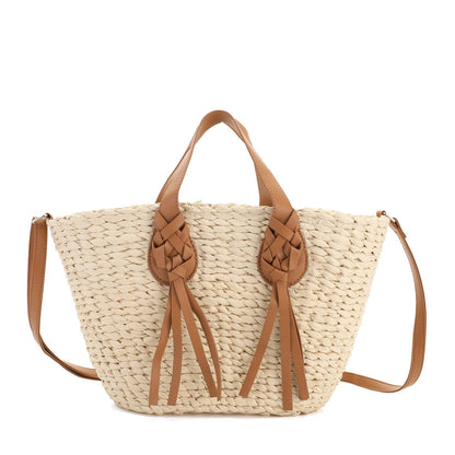 Bolso de mano en paja | Accesorio festivo - image 4