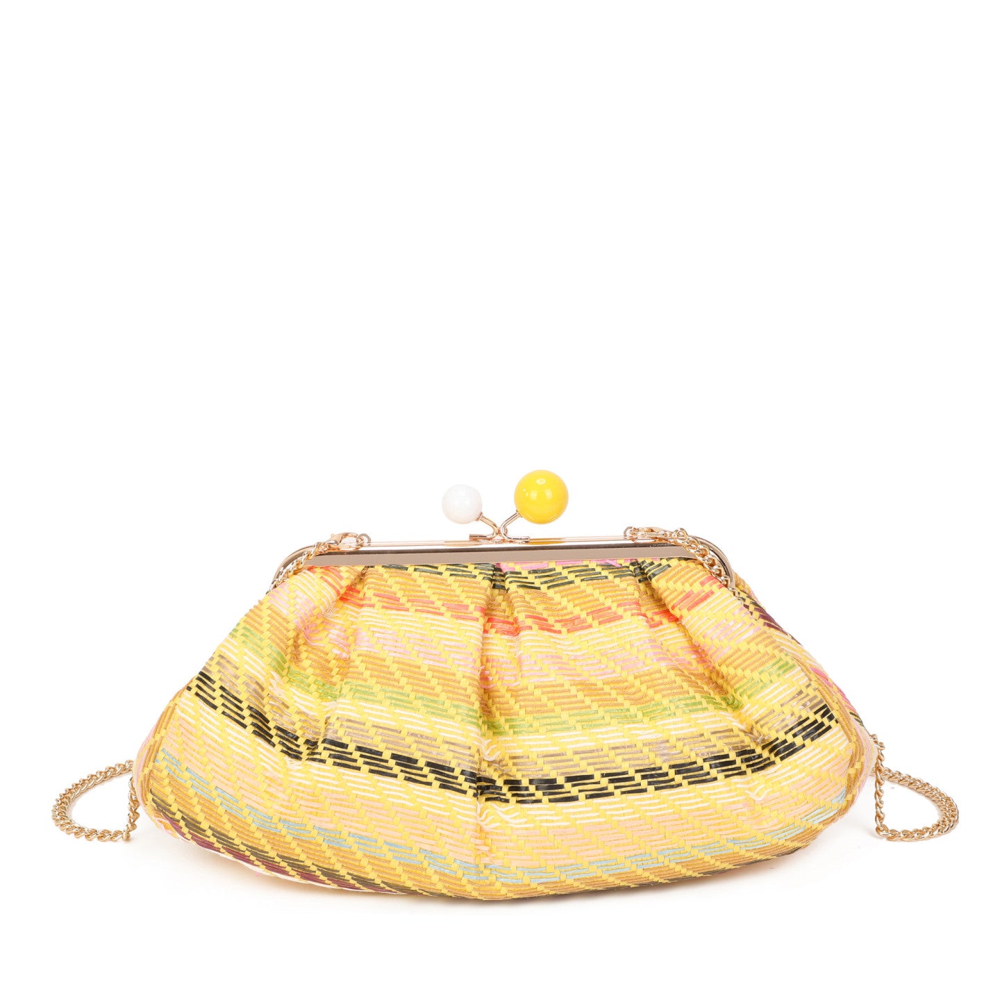 Bolso Mano Paja | Accesorio Festivo - image 5