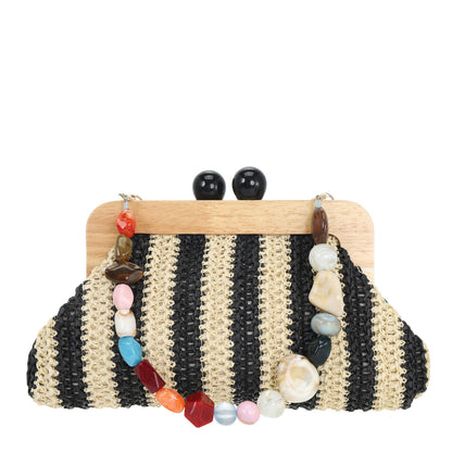 Bolso de Mano en Paja | Accesorio Festivo - image 4