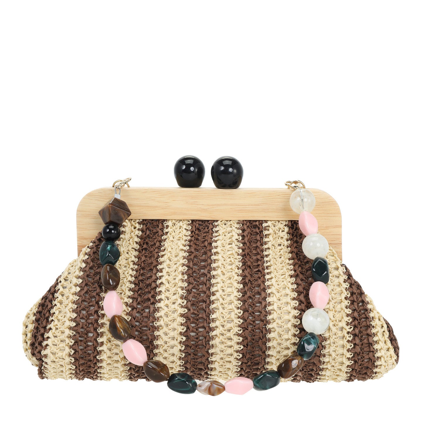 Bolso de Mano en Paja | Accesorio Festivo - image 3
