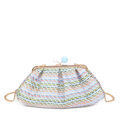 Bolso Mano Paja | Accesorio Festivo - image 9