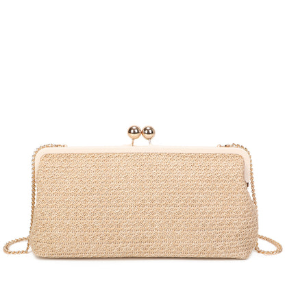 Bolso de Mano en Paja | Accesorio Festivo - image 5