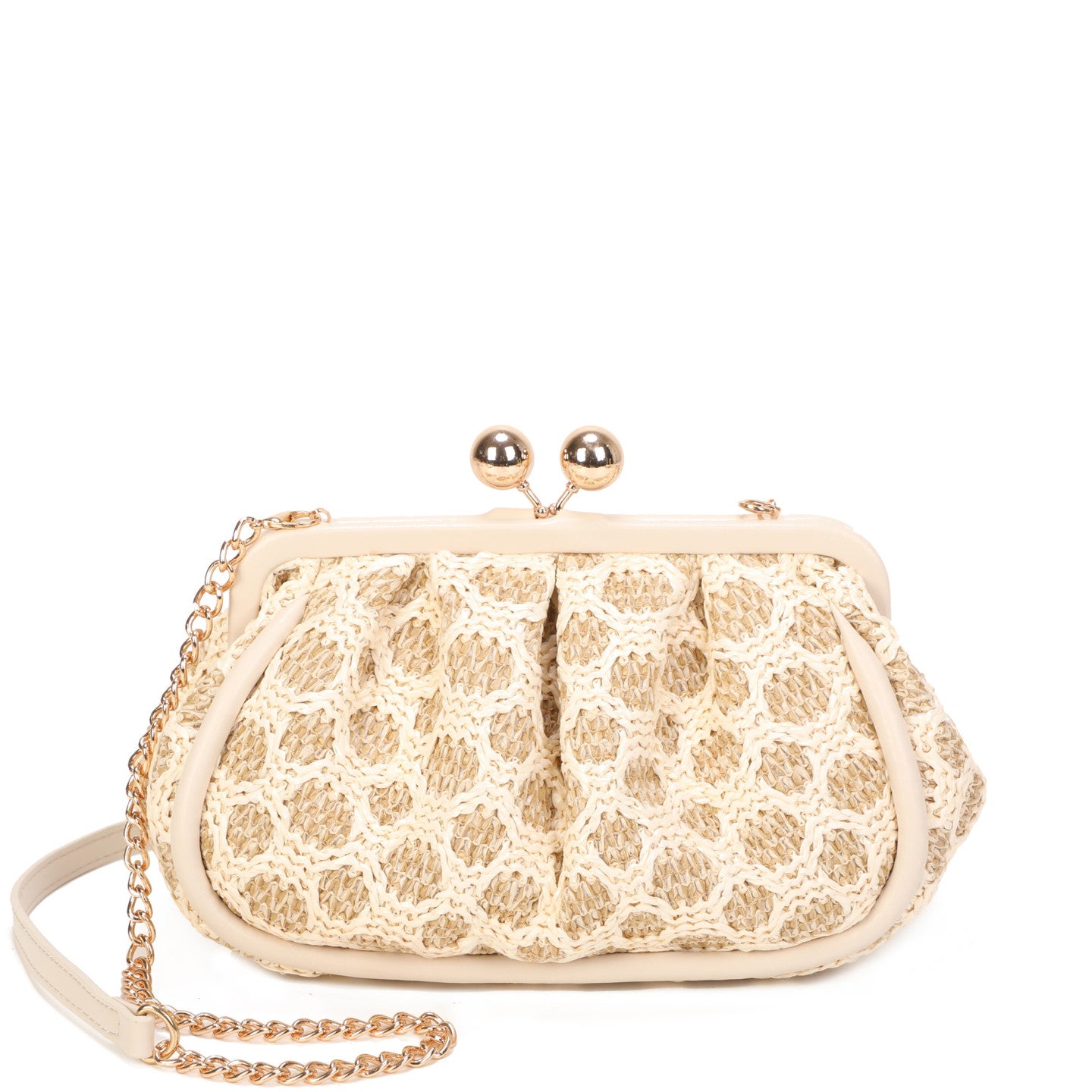 Bolso de Mano en Paja | Accesorio Festivo - image 2