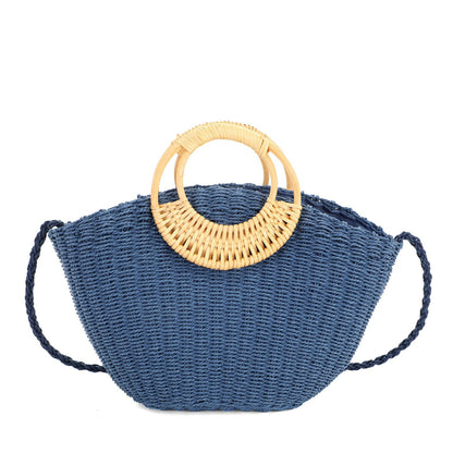 Bolso de Mano de Paja | Accesorio Festivo - image 5