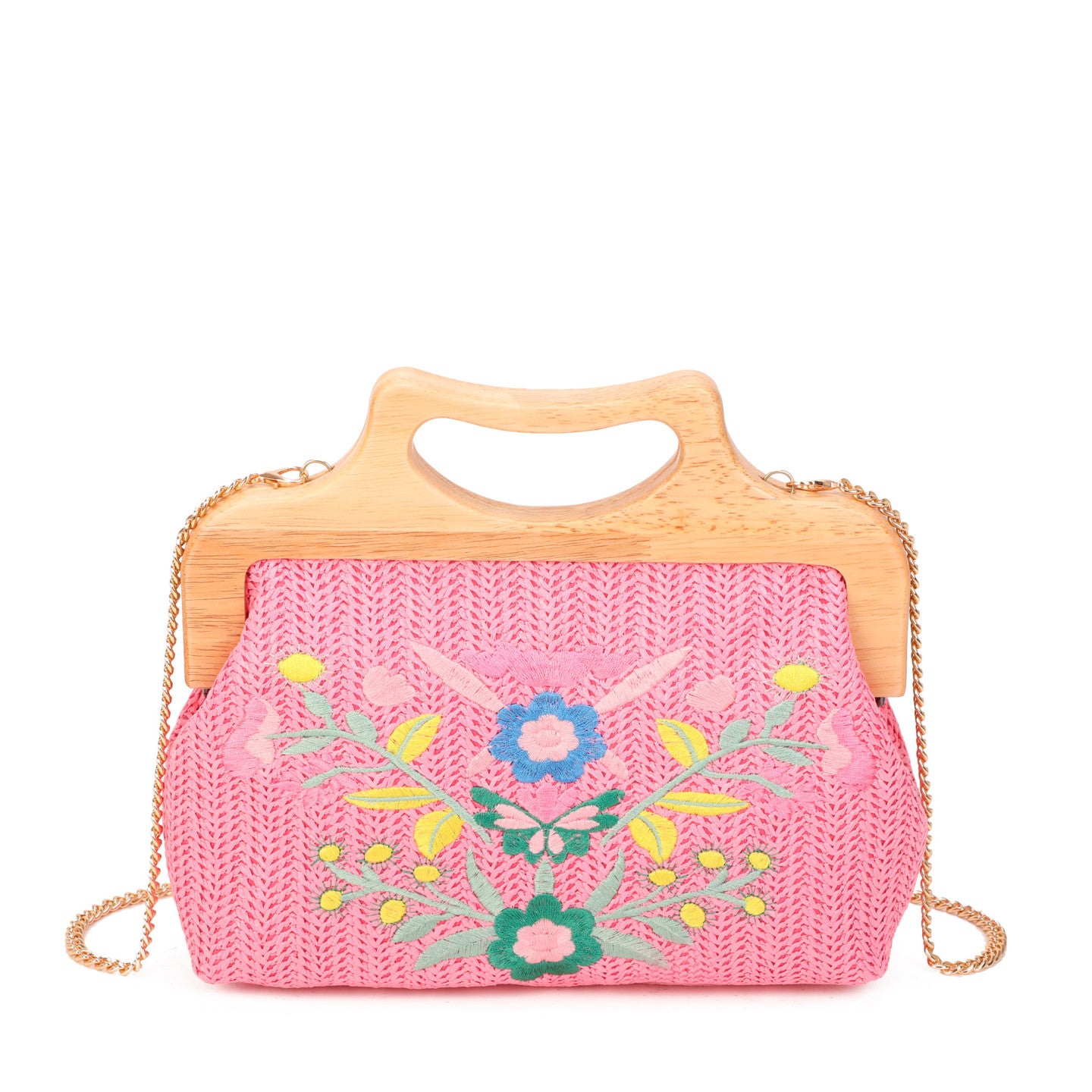 Bolso de Mano en Paja | Accesorio Festivo - image 7