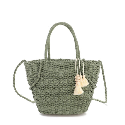 Bolso mano paja | Accesorio festivo - image 3