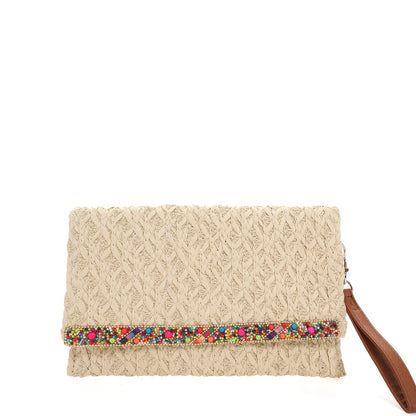 Bolso de mano rafia | Accesorio festivo - image 3
