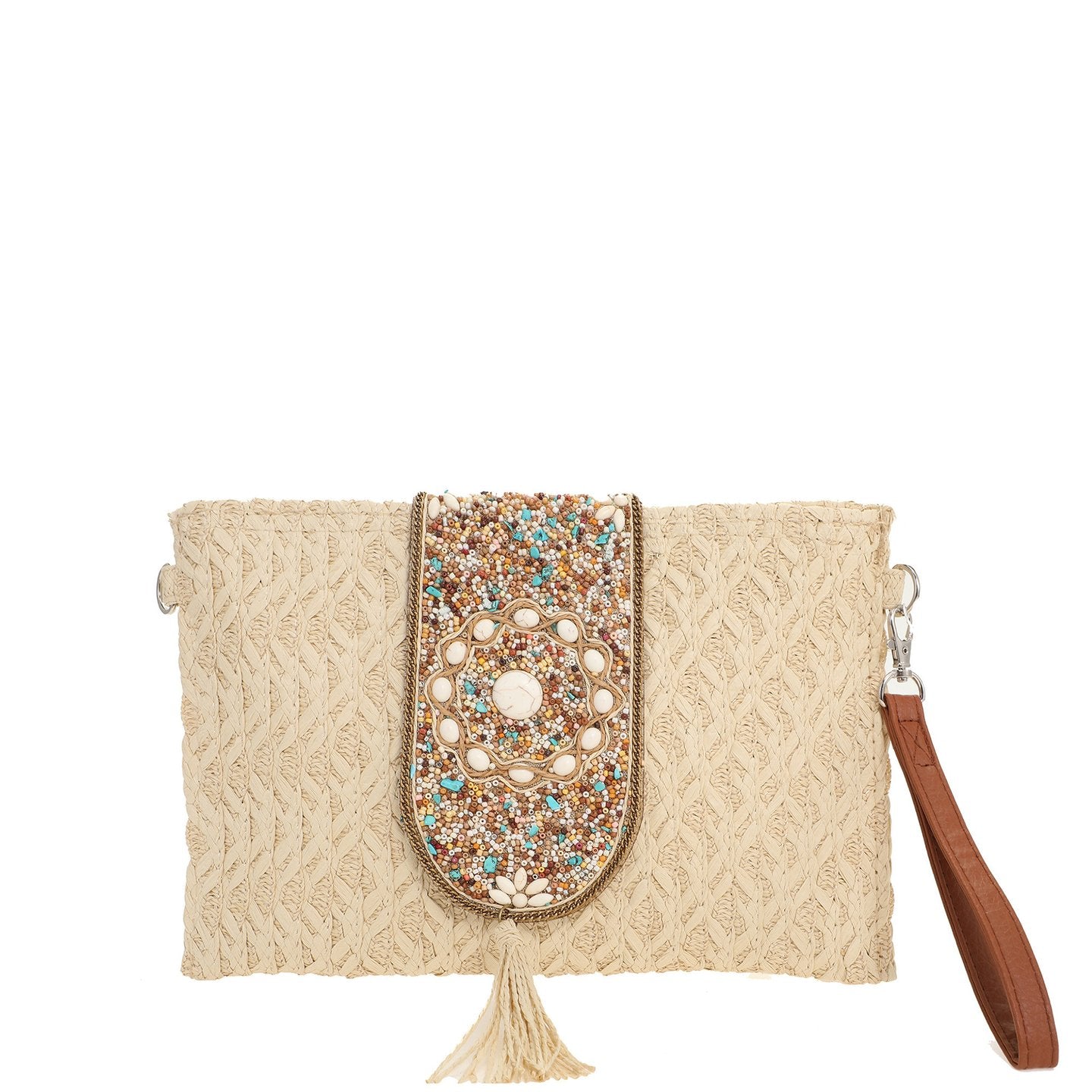 Bolso de Mano de Rafia | Accesorio - image 3