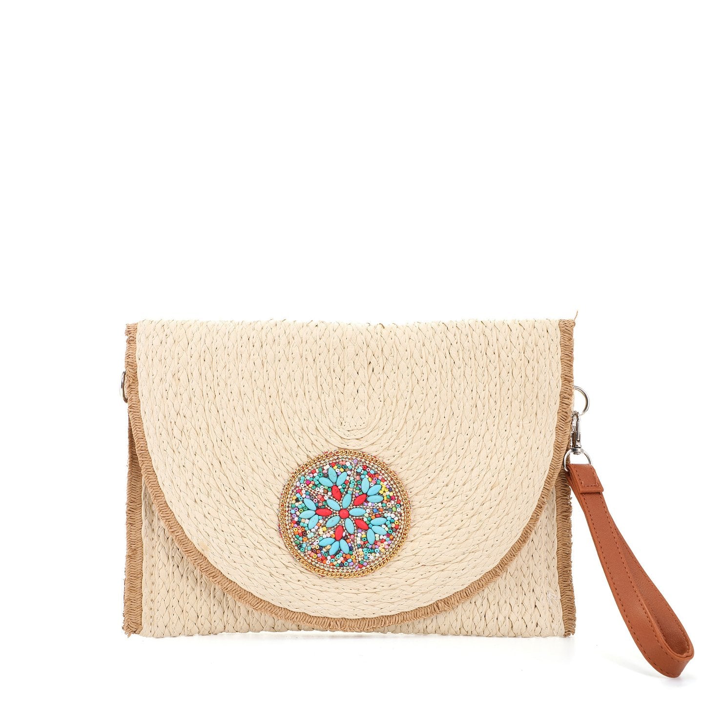 Bolso de mano rafia | Accesorio elegante - image 6