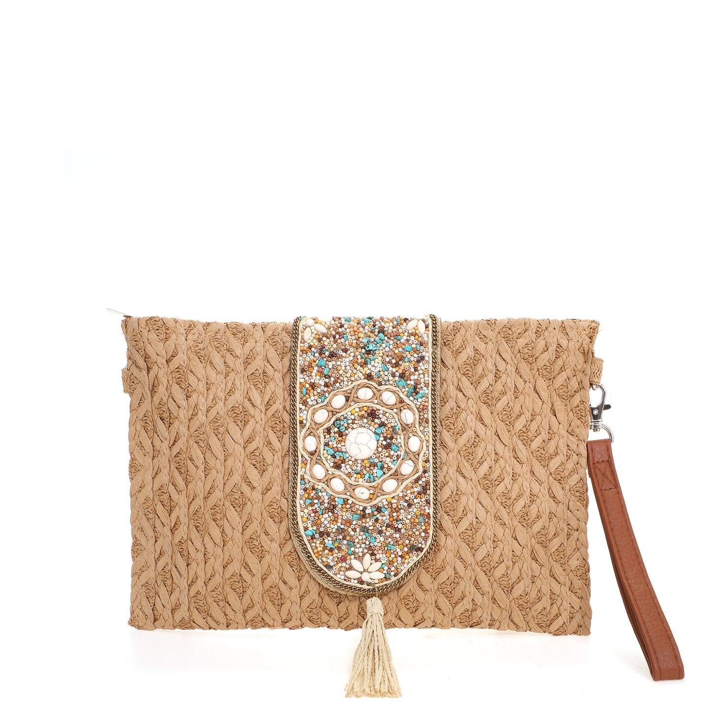Bolso de Mano de Rafia | Accesorio - image 2